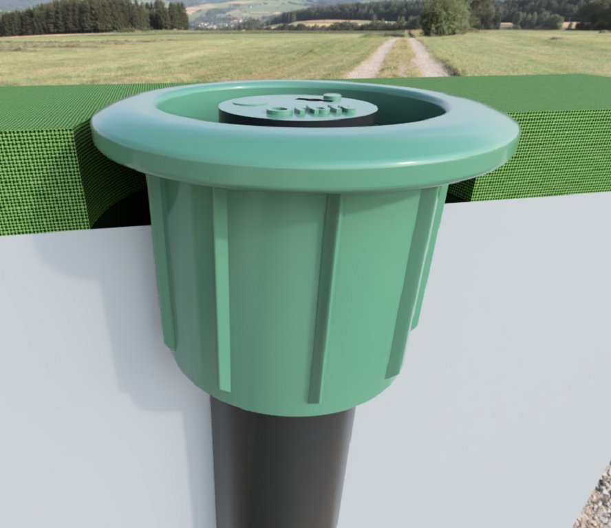 Grass Protection Ring for Rotary Sprinkler Head by jimerb Download