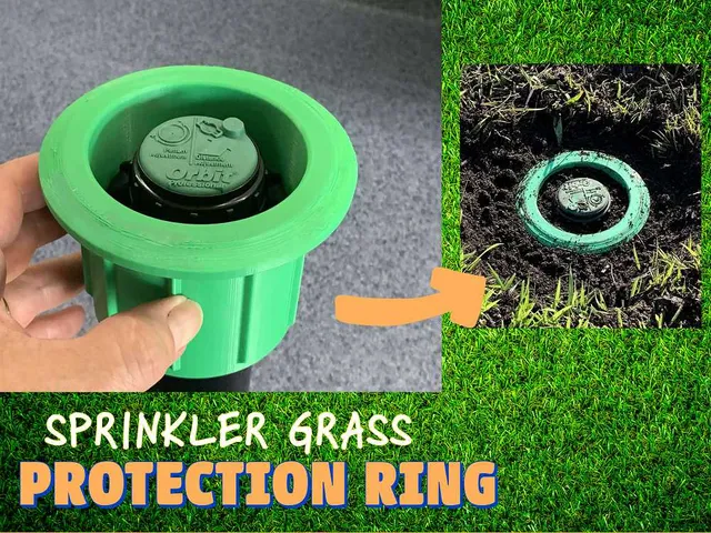 Grass Protection Ring for Rotary Sprinkler Head