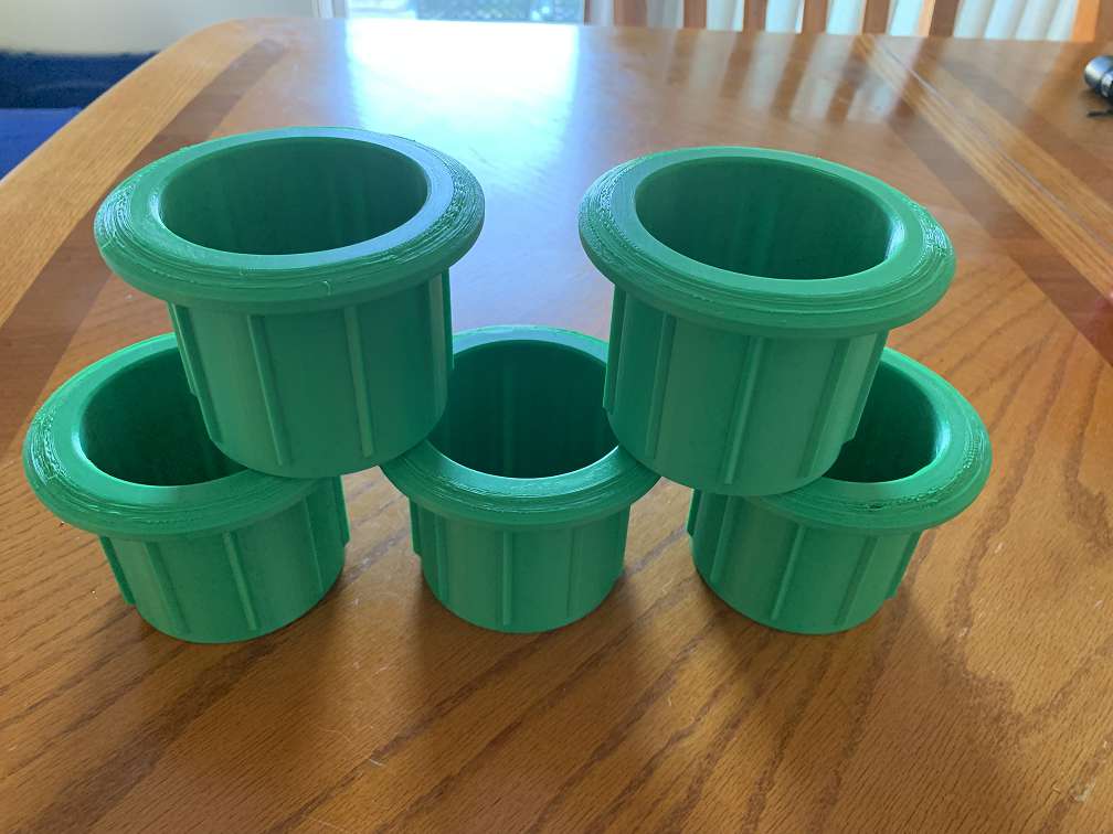 Grass Protection Ring for Rotary Sprinkler Head by jimerb Download free STL model