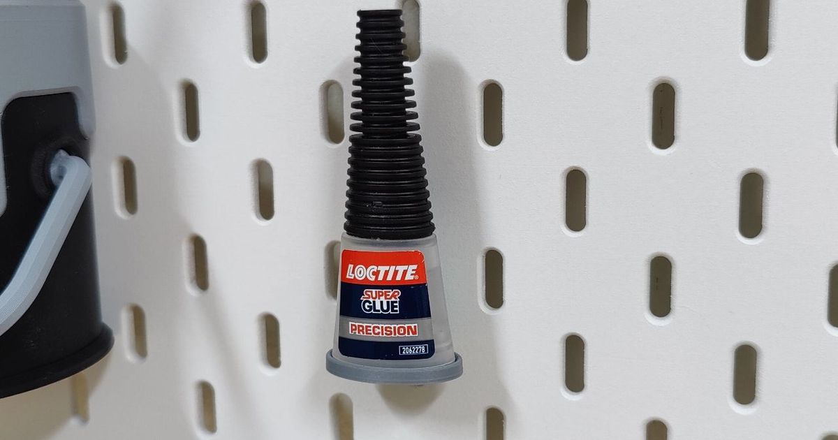 Skadis Loctite Super Glue Precisionshelf by Pranks Download free STL