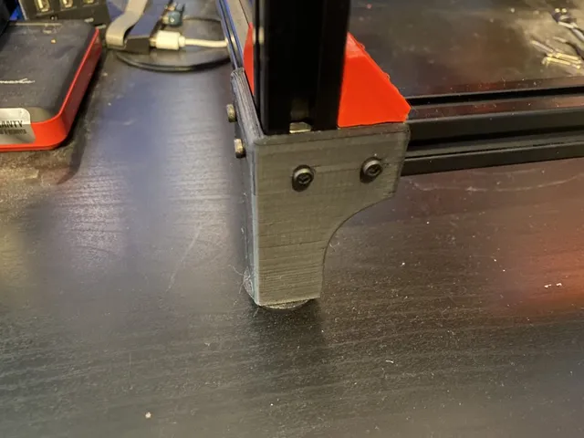 Frame feet for 2020 extrusion with m3 holes