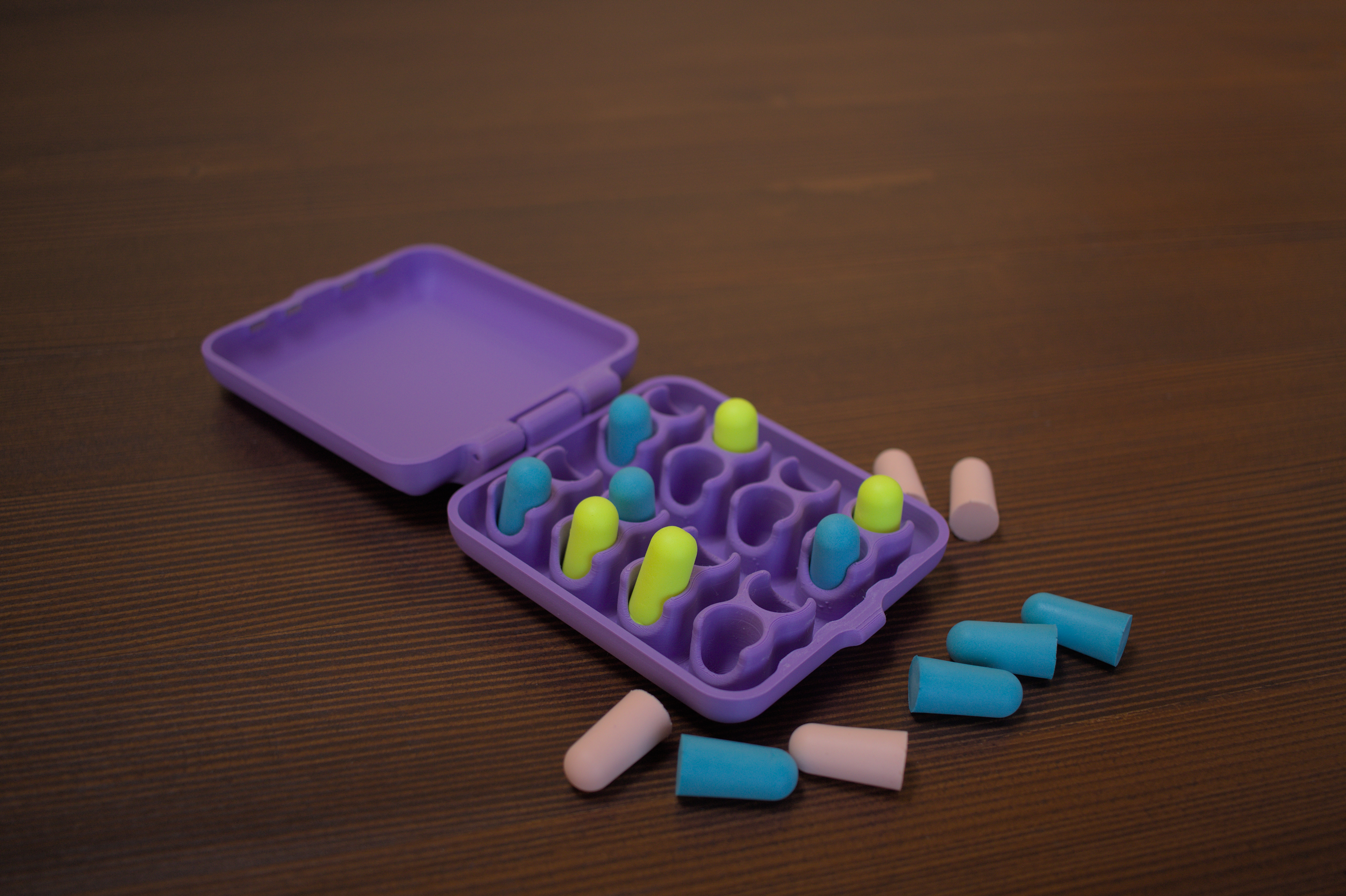 Box for earplugs
