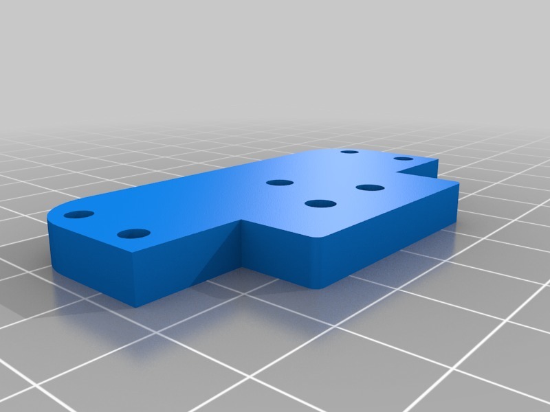 HE3D EI3 Dual Wide Vent Mount fit V6 Blocks By BFeely Download Free HE3D EI3 Dual Wide Vent Mount fit V6 Blocks By BFeely Download Free