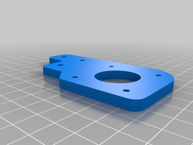 HE3D EI3 Y axis rear plate