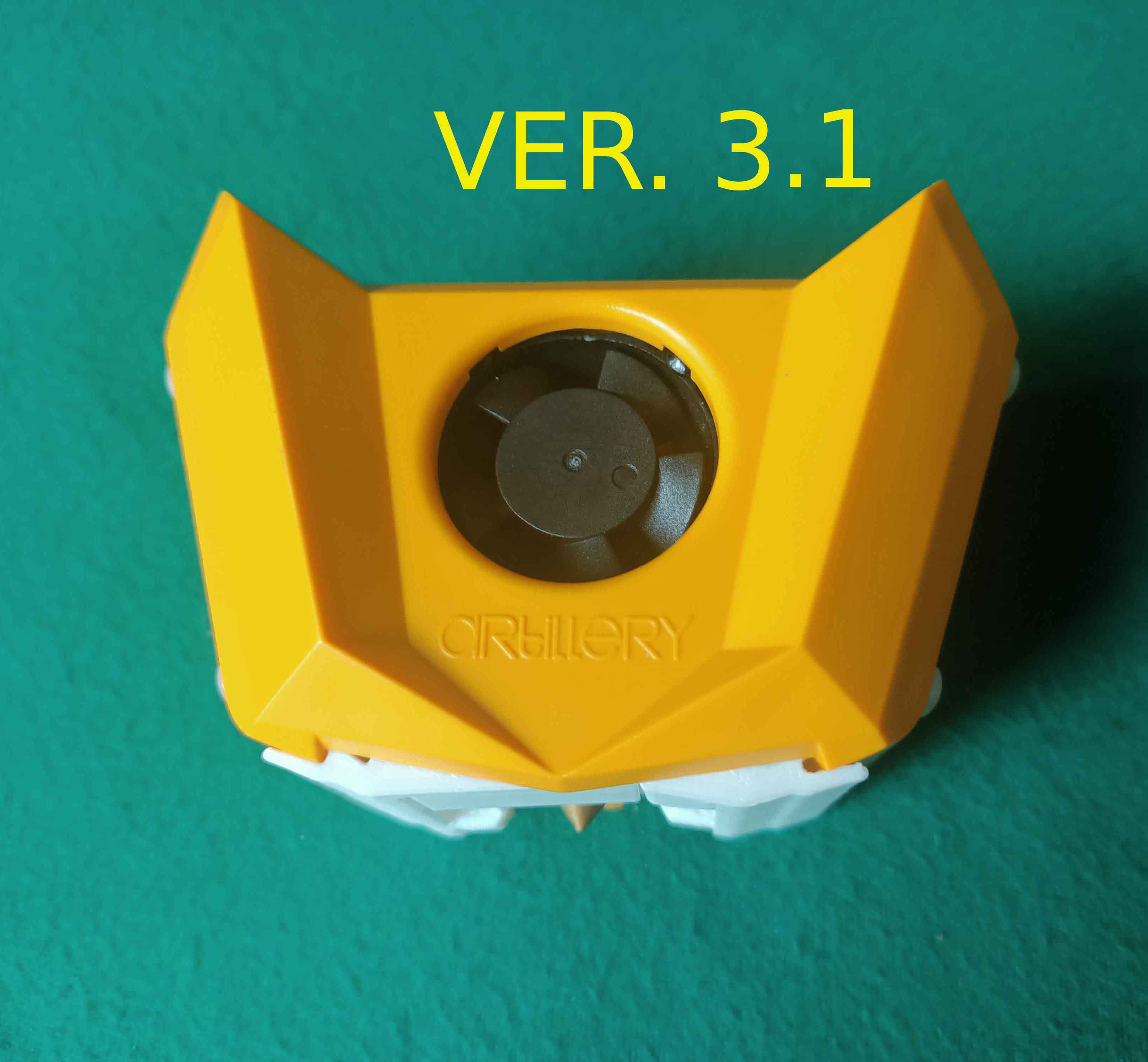 Artillery Hornet - Air Conveyors for Cooling - New Improved Version V3