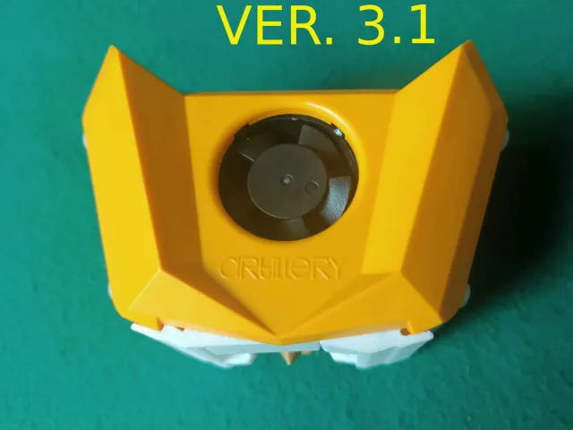 Artillery Hornet - Air Conveyors for Cooling - New Improved Version V3