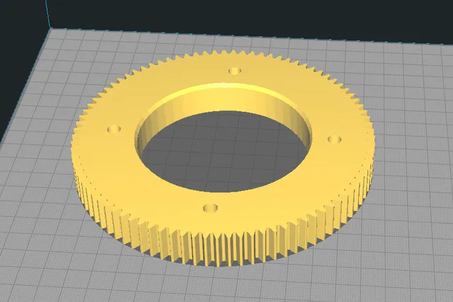 GEAR m1.5 z89 FOR LATHE AND OTHER USES