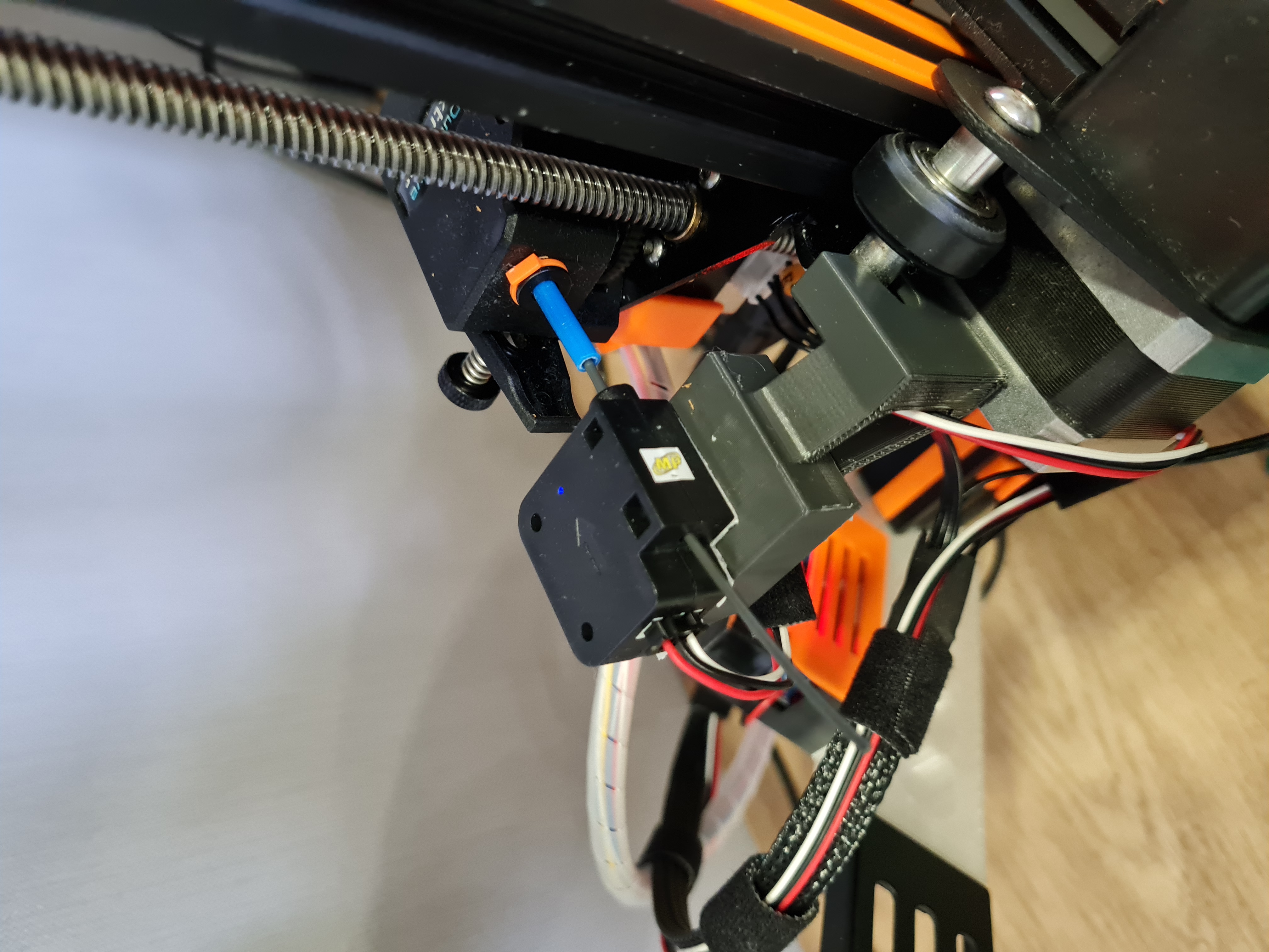 Filament Runout Ender 3 Mount By LauxLead | Download Free STL Model ...