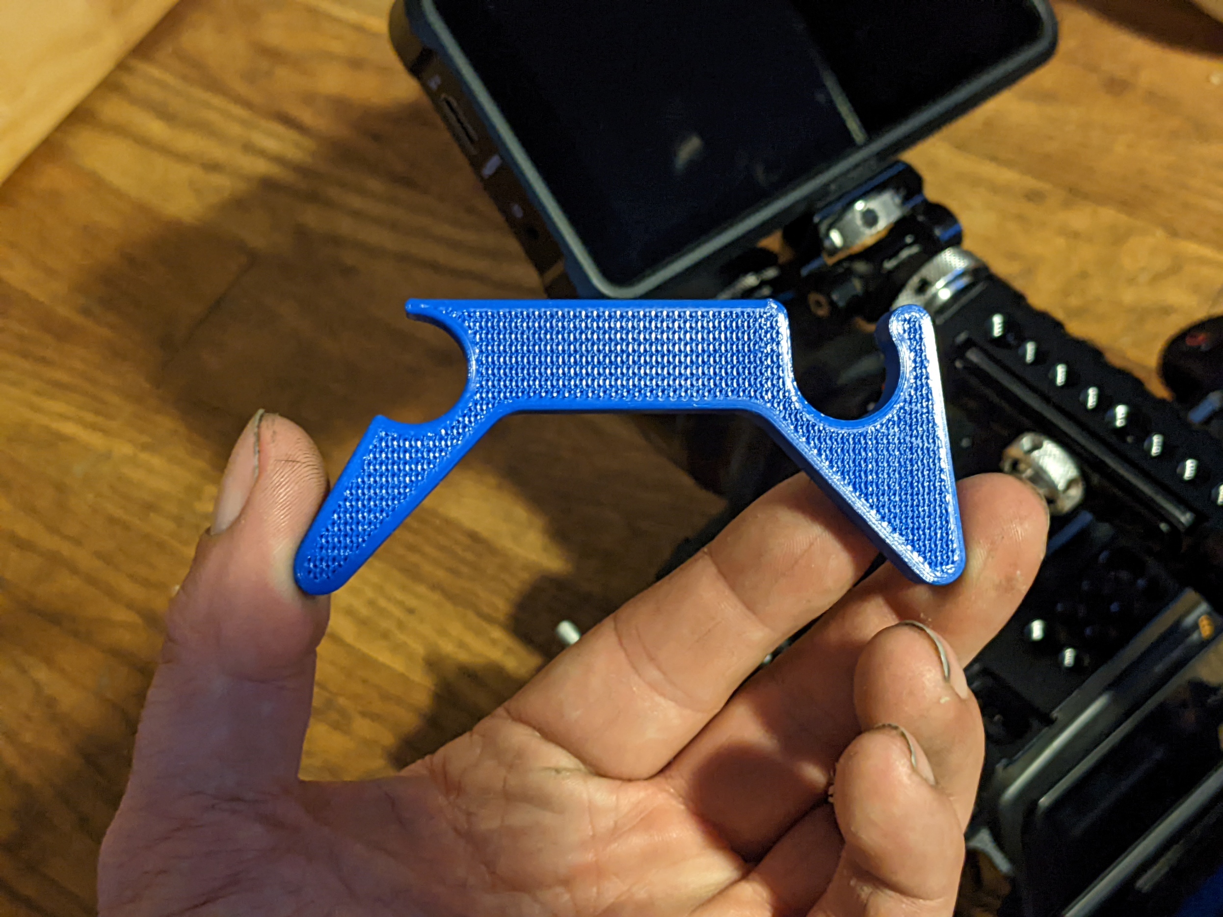 Camera rig feet for 15mm rails by Dan m Download free STL model