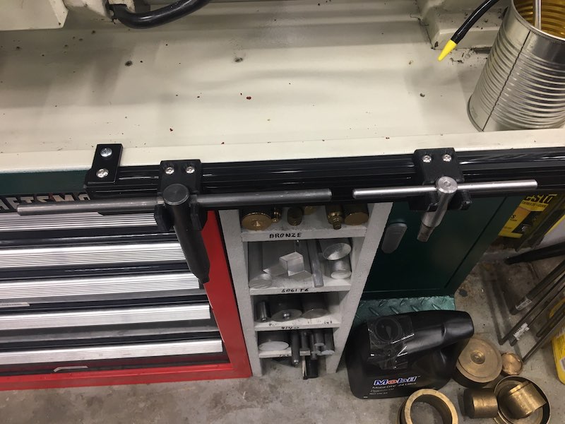 Machine Tool Rack System for 2040 V-Slot Extruded Rail
