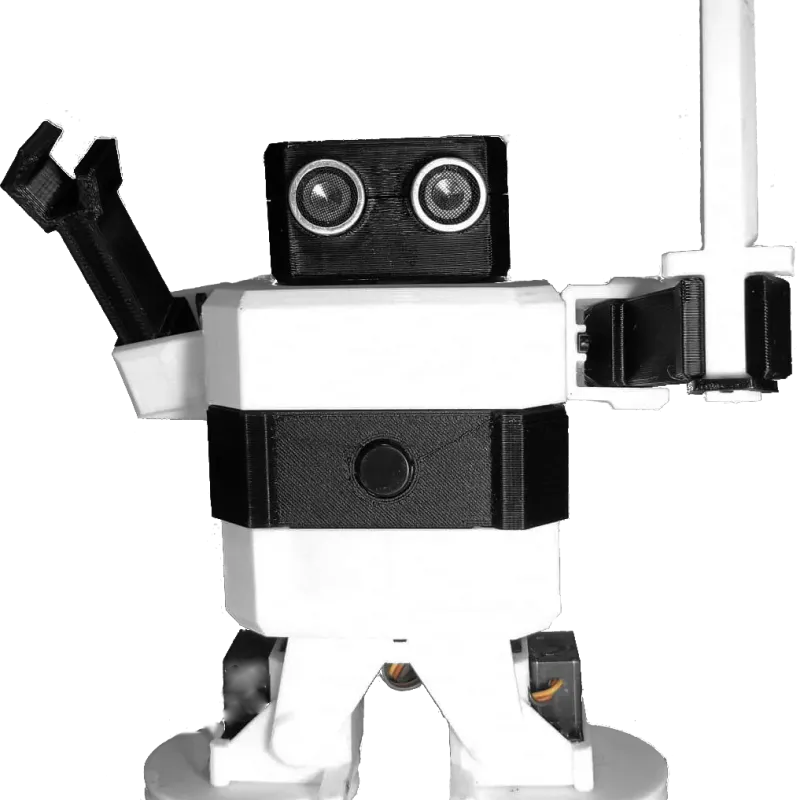 Otto Ninja robot Arduino Nano design by Otto DIY, Download free STL model