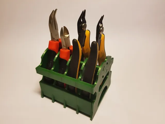 Plier tools modular desktop stand