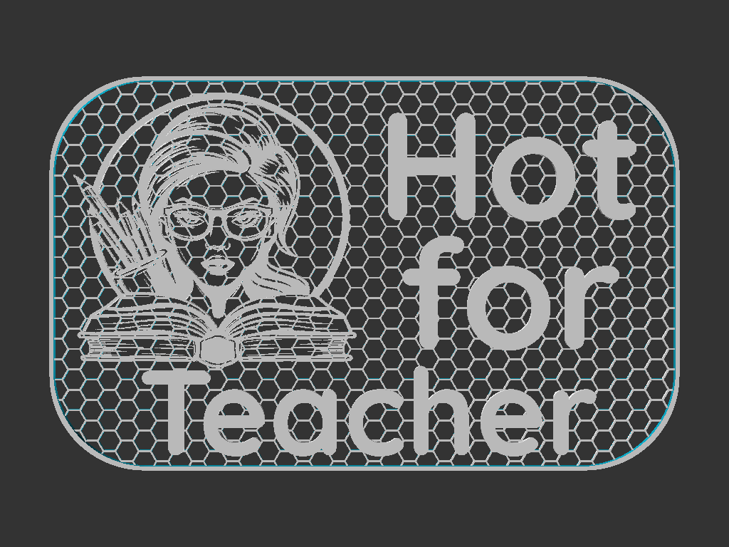 Hot for Teacher sign — miniatura 3