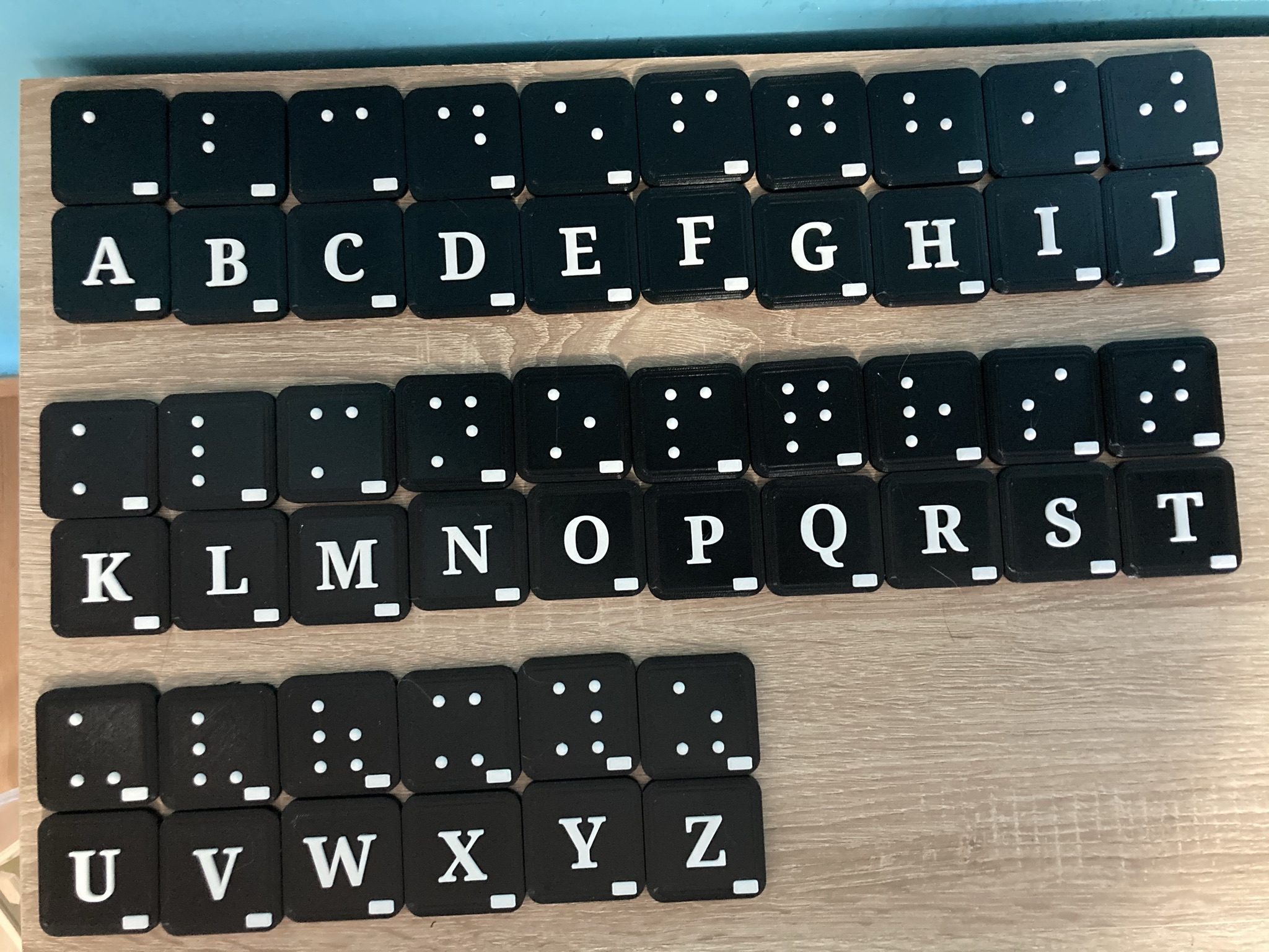 Braille writing by JiriVasko | Education | Printables.com