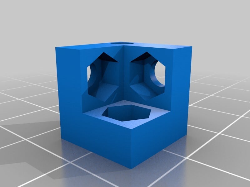 M3 Nut Corner Bracket