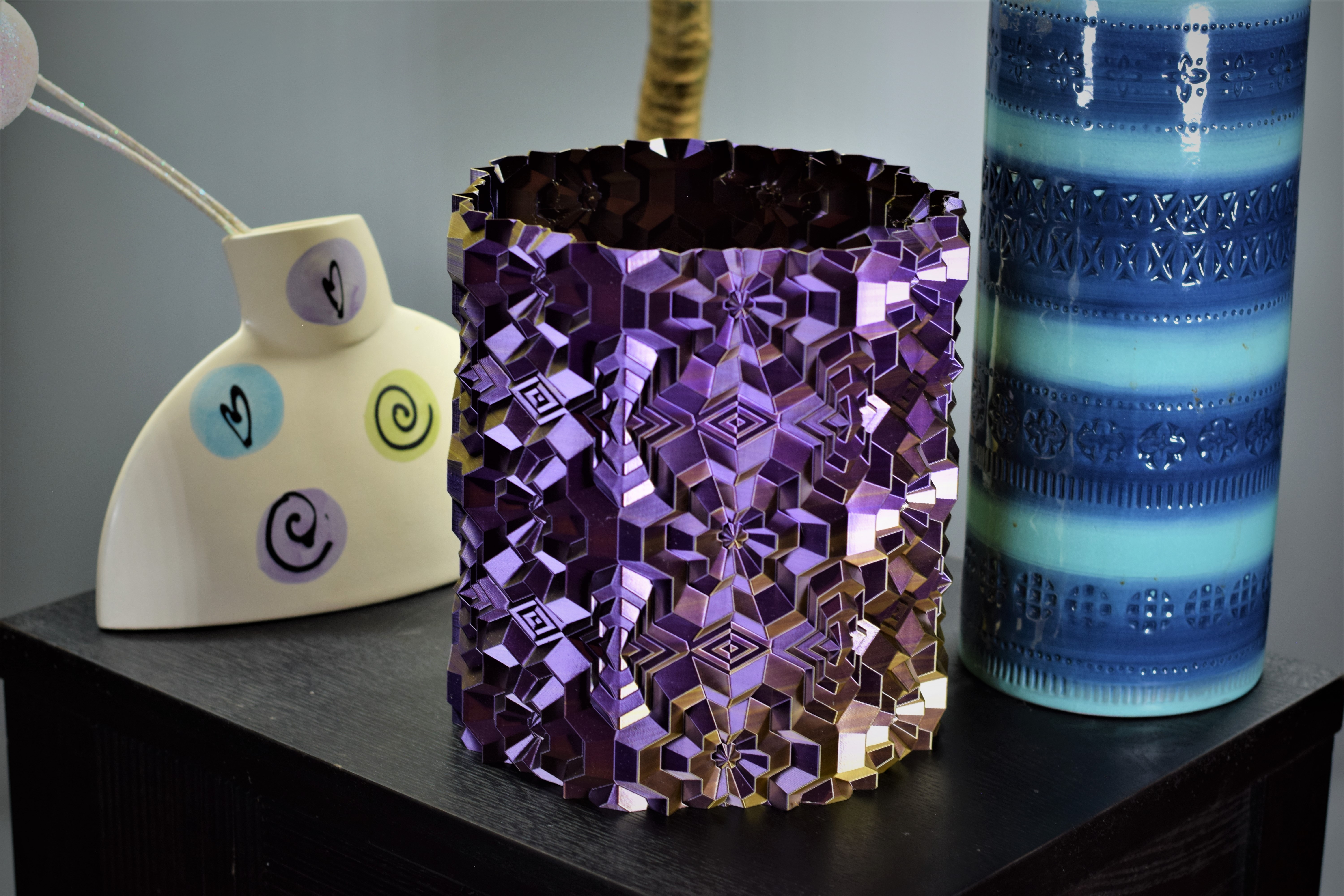 Miniatura 4 do modelo 3D Octahex Ripple Vase