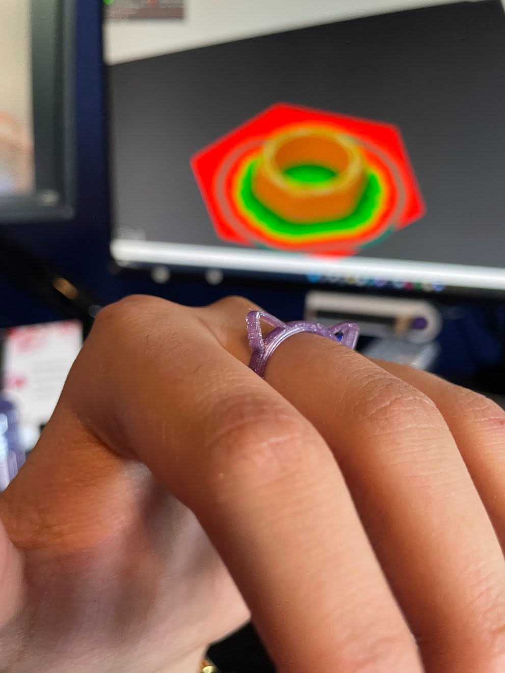 Cat Ear Ring