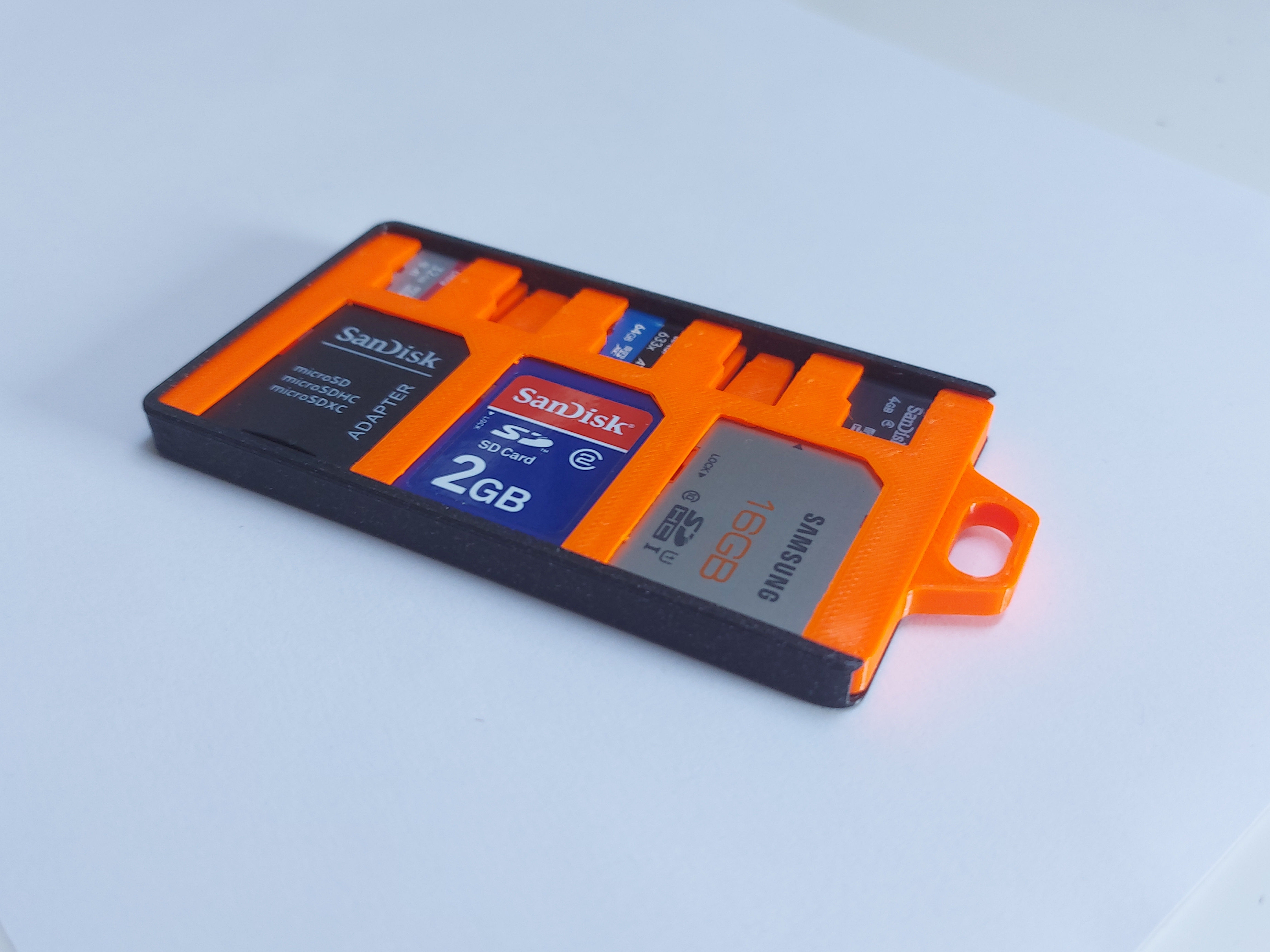 Micro) SD Card Holder 2 by Mateo Van Damme