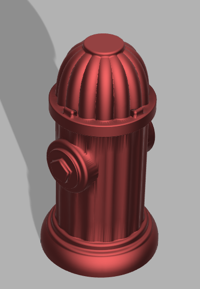Miniatura 3 do modelo 3D Fire Hydrant (4 Spouts)