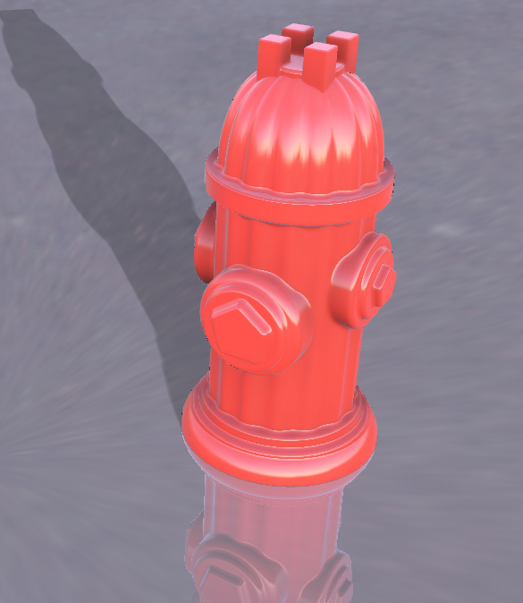 Miniatura 2 do modelo 3D Fire Hydrant (4 Spouts)