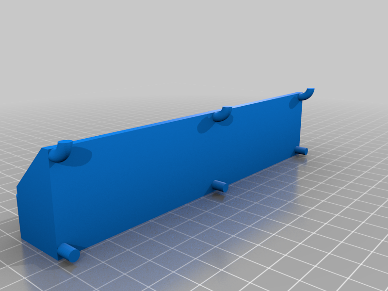 Pegboard Hook, 6x kleine Schraubendreher for metric pegboard (15mm between 4mm holes)
