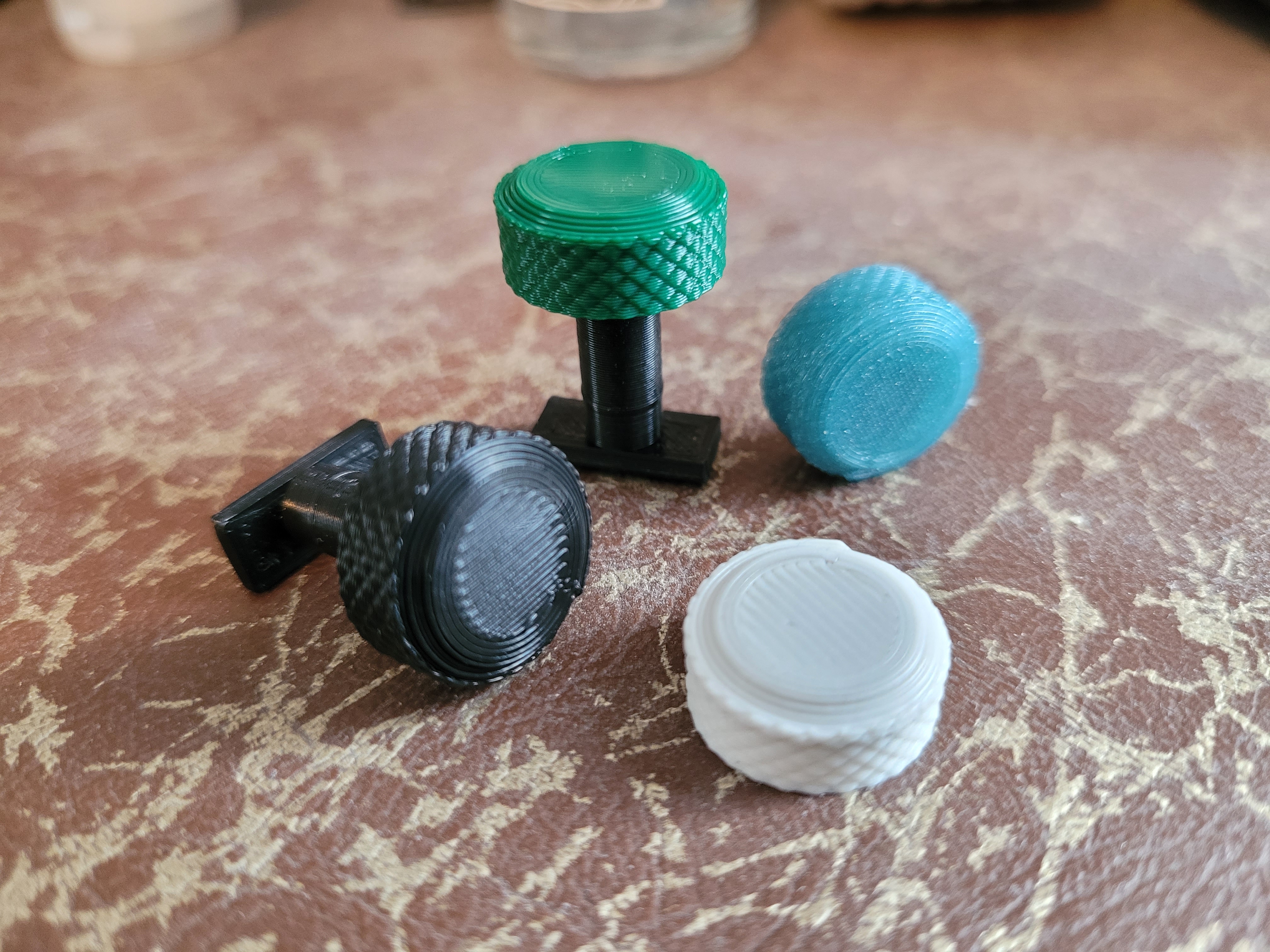 Knurled Cufflink