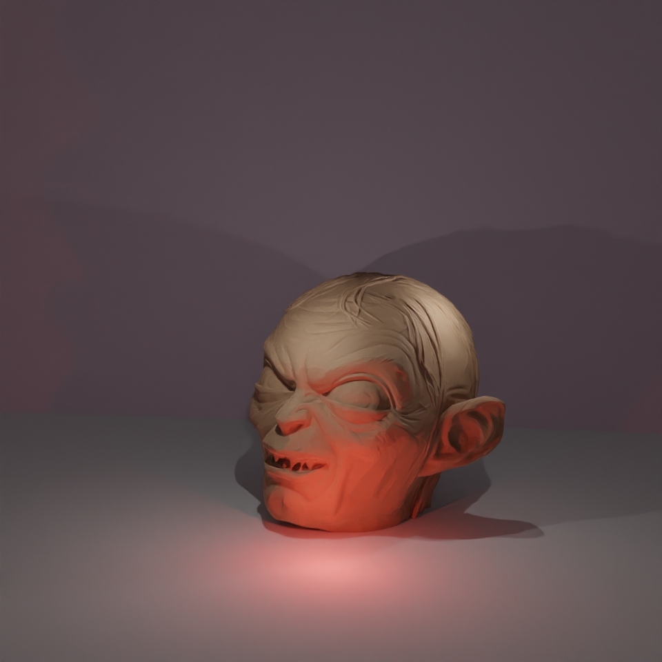Lucky 13 Gollum head