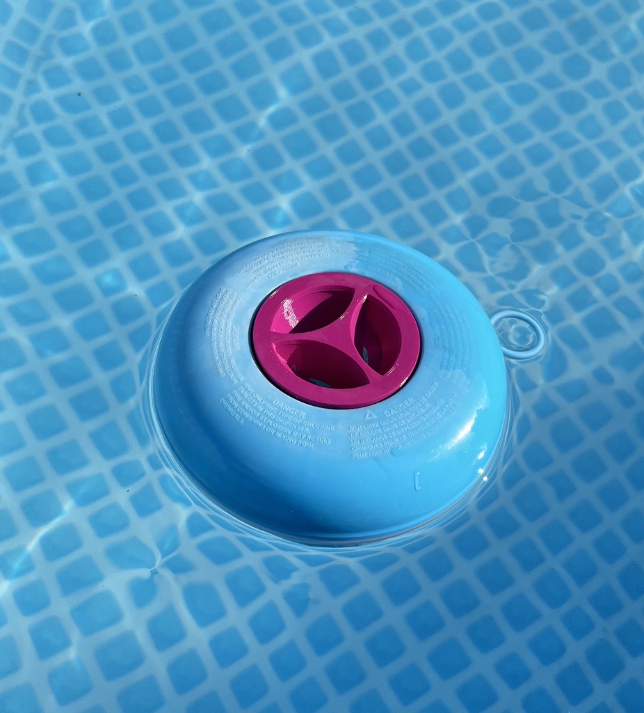 Pool chemical float cap replacemnt