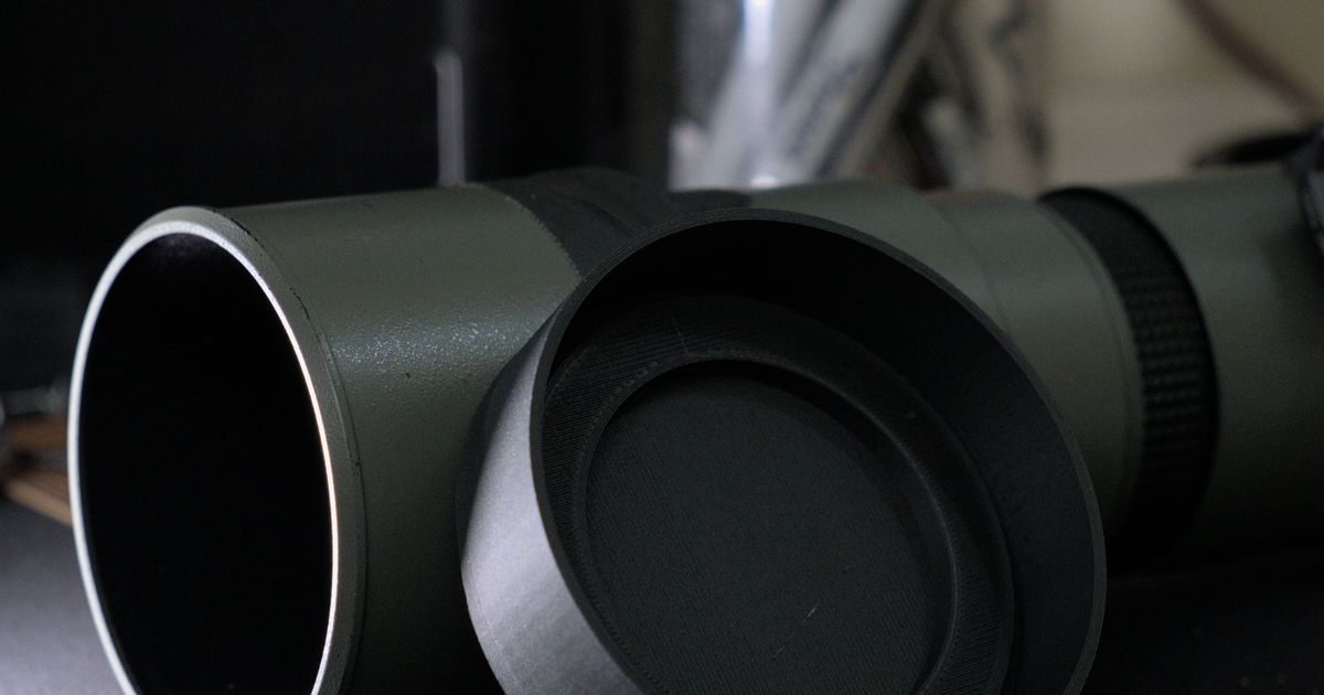 Lens Hood Cover by benjiao Download free STL model