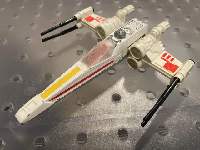 Vintage Di-Cast X-Wing Accessories