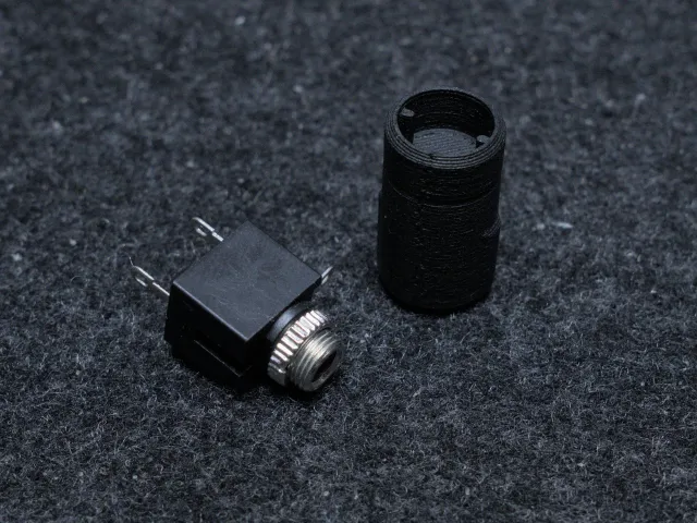 Socket Wrench for Knurled 3.5mm Jack Nuts