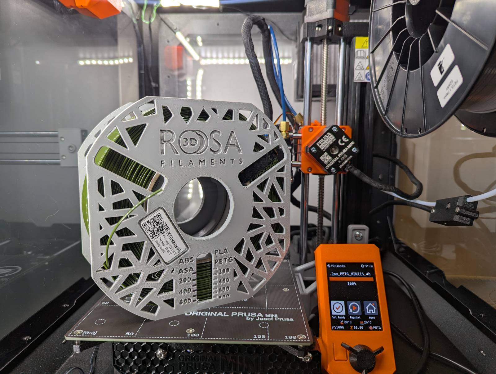 ROSA3D FILAMENTS MASTERSPOOL - Printable on PRUSA MINI