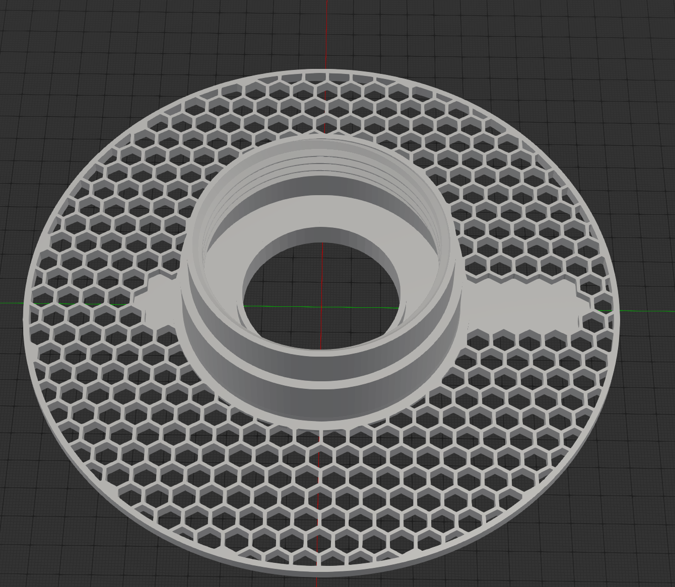Reuseable Spool for the Prusament Refill System Wider Holes for AMS Lite 3D model thumbnail