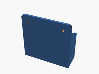 Wall Mail & Letter Organizer — Entryway Wall Pocket (Customizable)