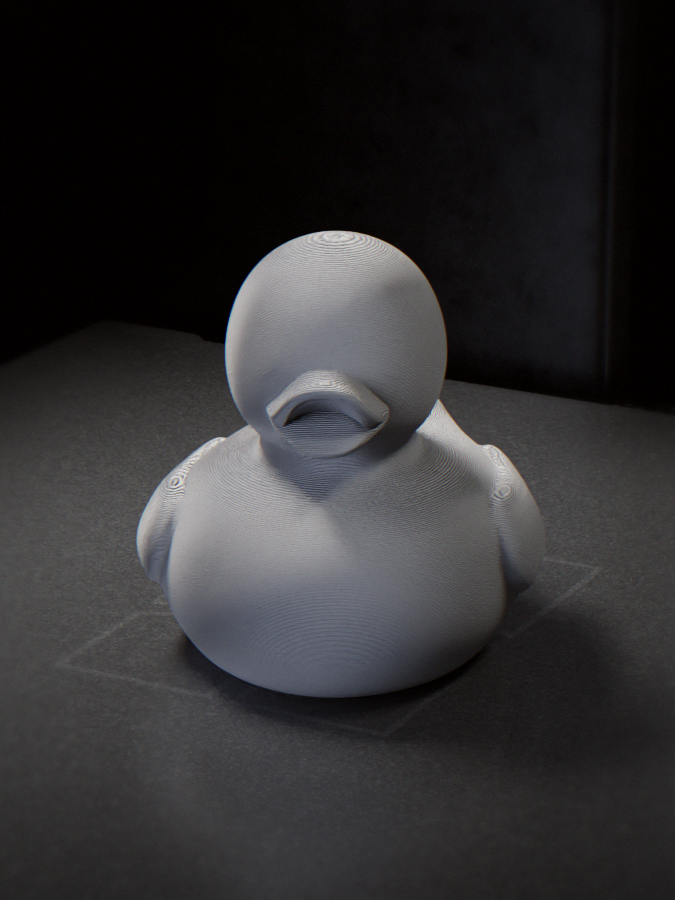 Classic Rubber Duck Figurine Animal Sculpture 3D Printable 3D model by José Pedro
