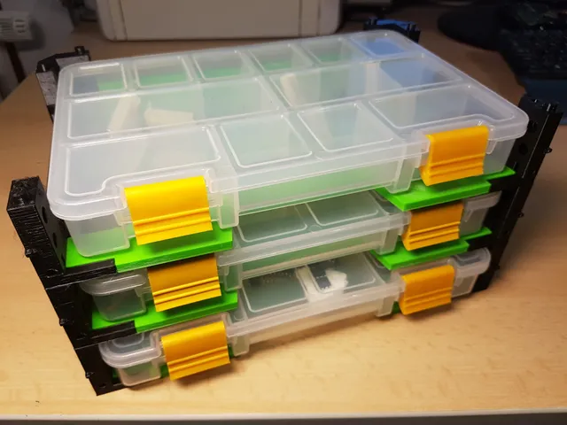 Universal stanley organizer shelving system ;storage organizer with lock V 2.0