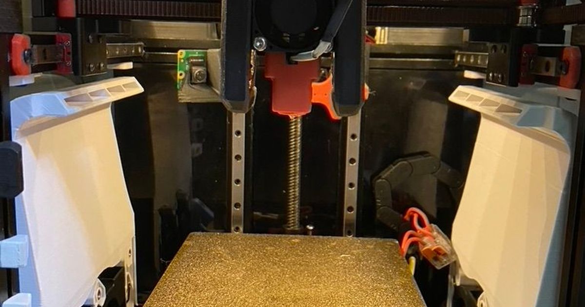 Voron V0.1 extra part cooling fan adapt from Nevermore V5 Duo by Lu123 Download free STL model