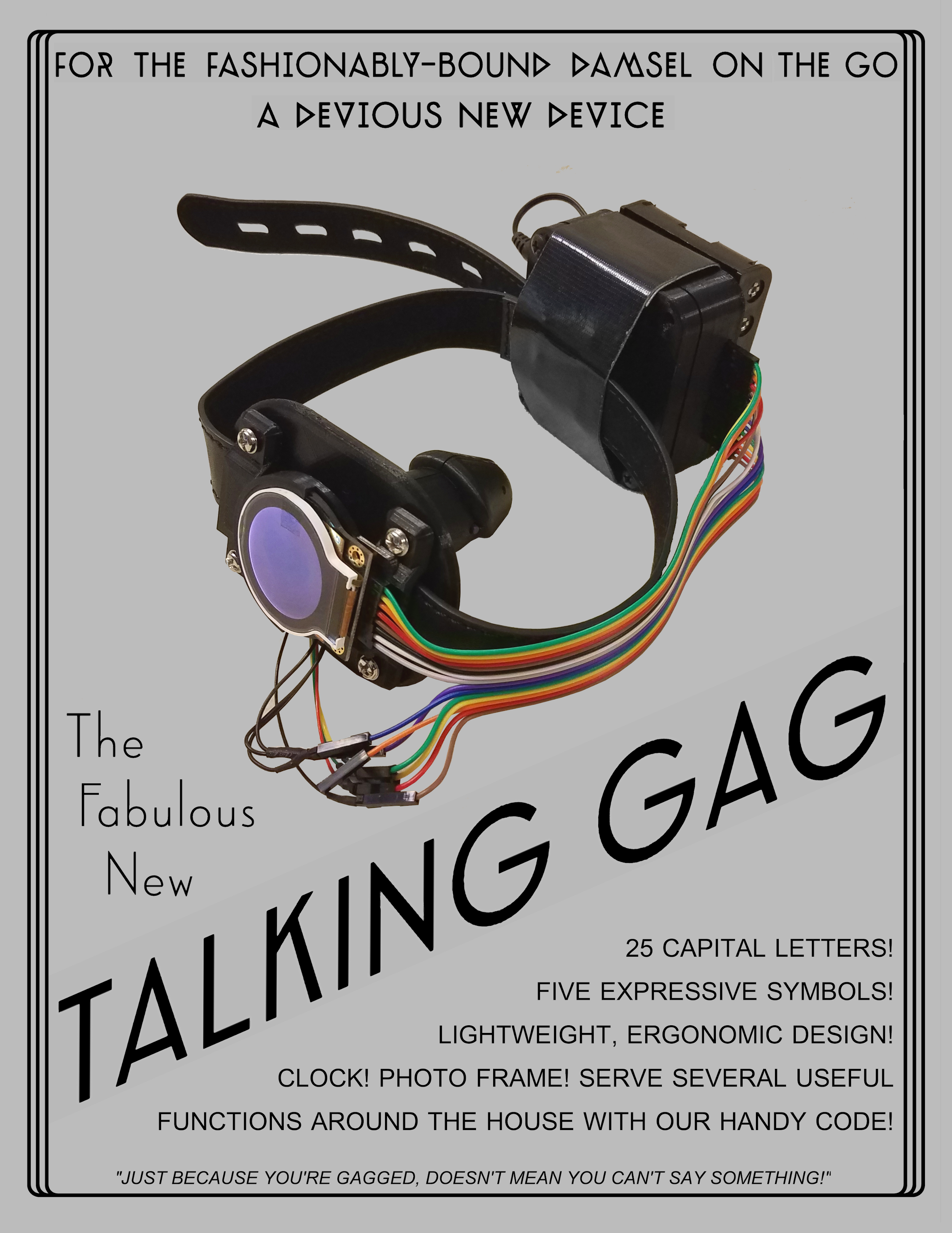 Typing/Talking Gag