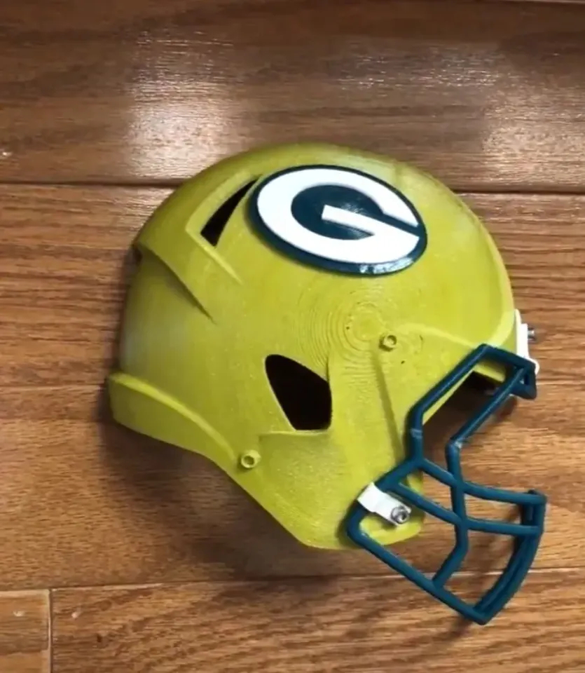 3d printed hot sale football helmet