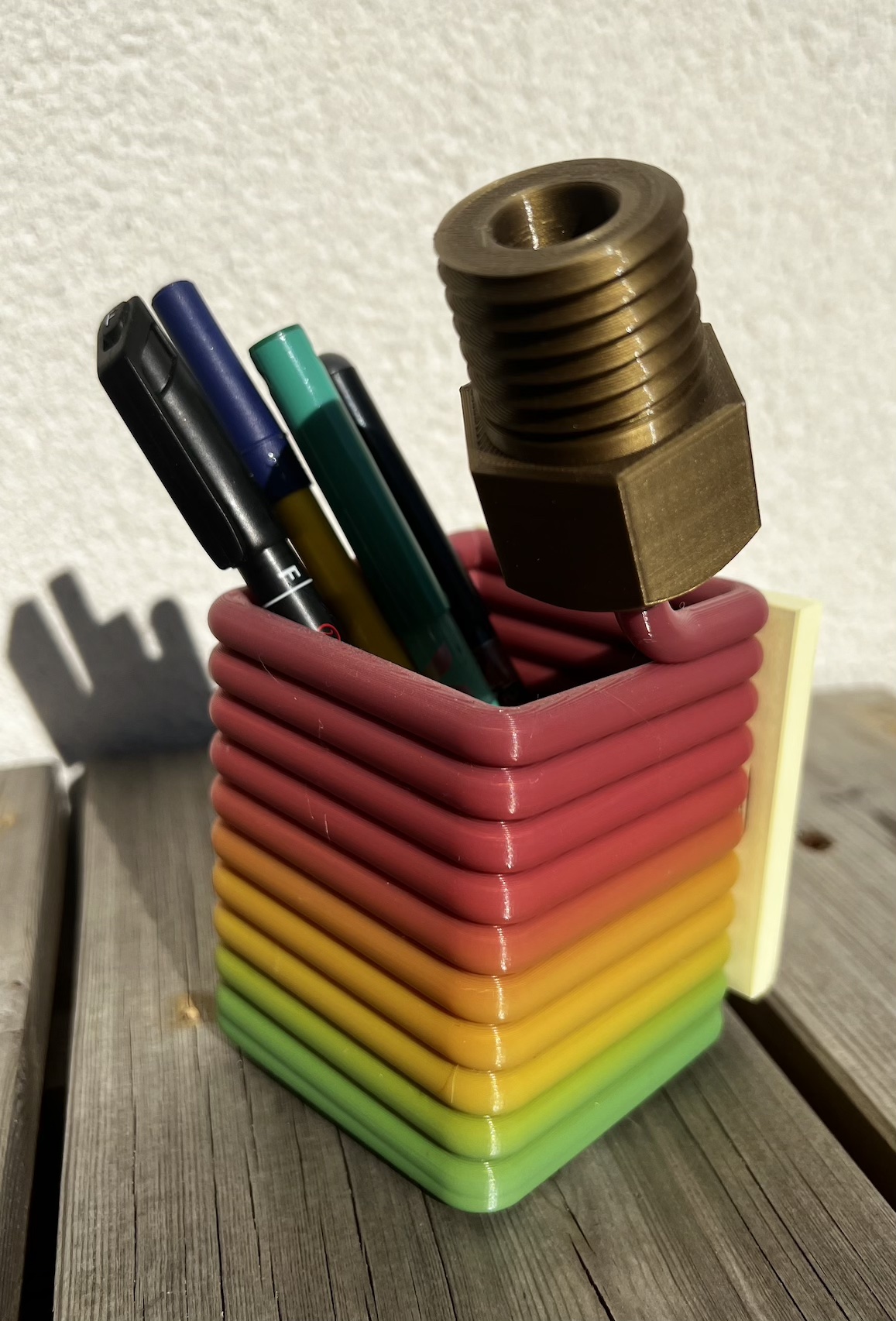 Pencil cup 3D printer by dym801 | Download free STL model | Printables.com