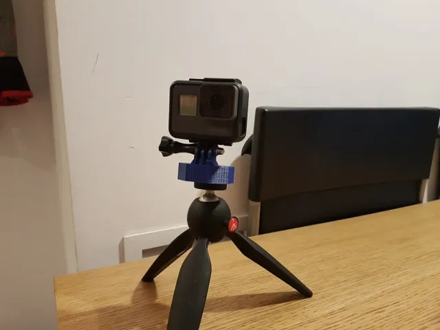 Gopro Tripod Mount (male) for 1/4-20 UNC Nut