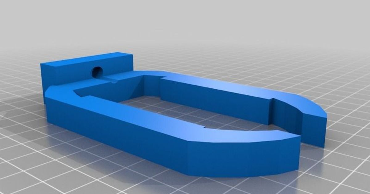 Picatinny rail adapter for AirSoft AK47 by AntoDelG Download free