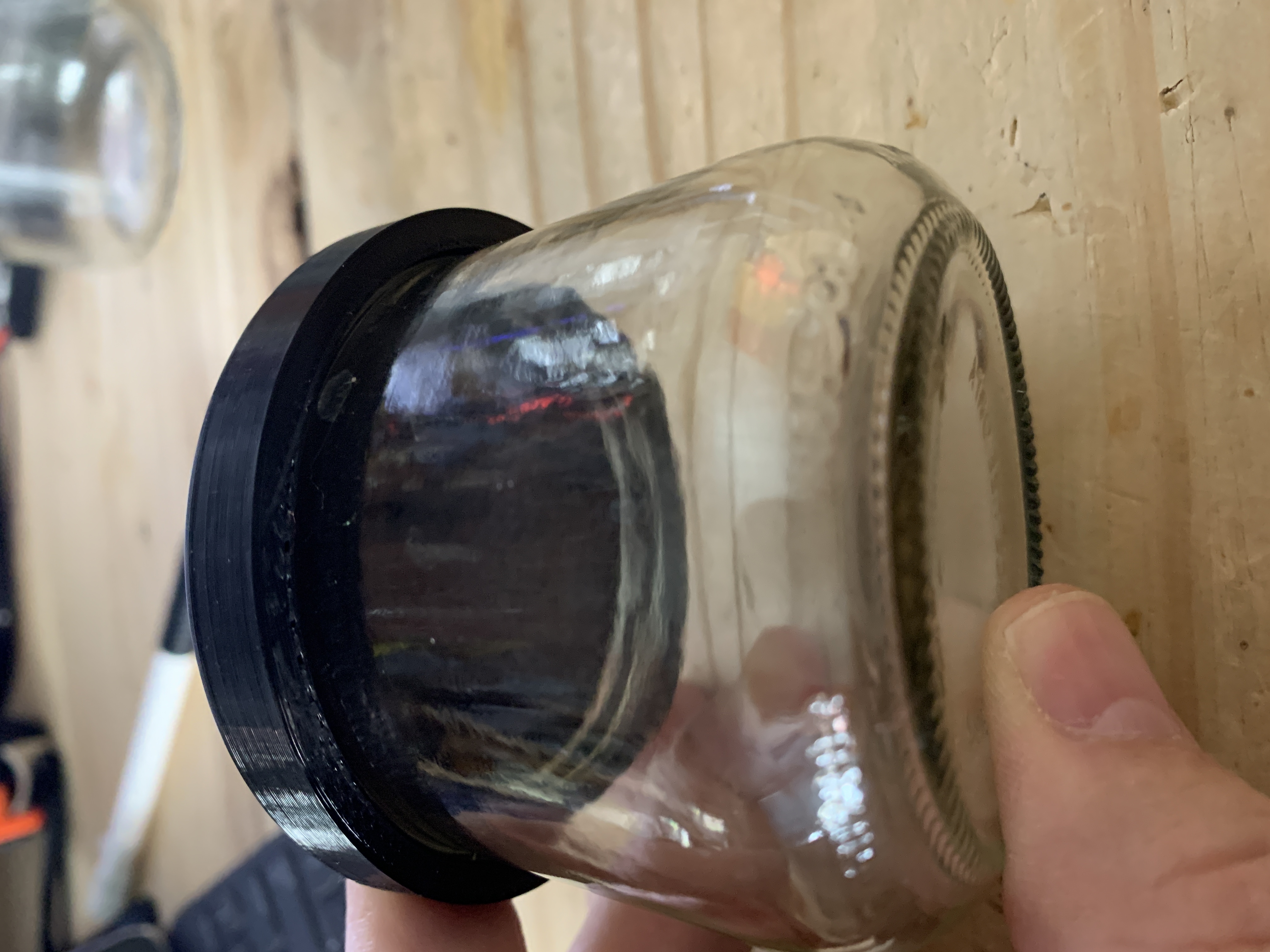 Oui Yogurt Jar lid by cfaulkingham Download free STL model