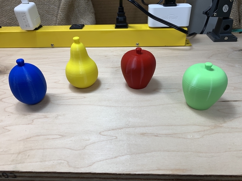 Simple Toy Fruits