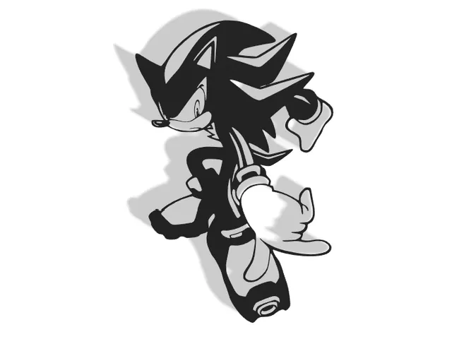 Shadow the Hedgehog from Sonic Decor
