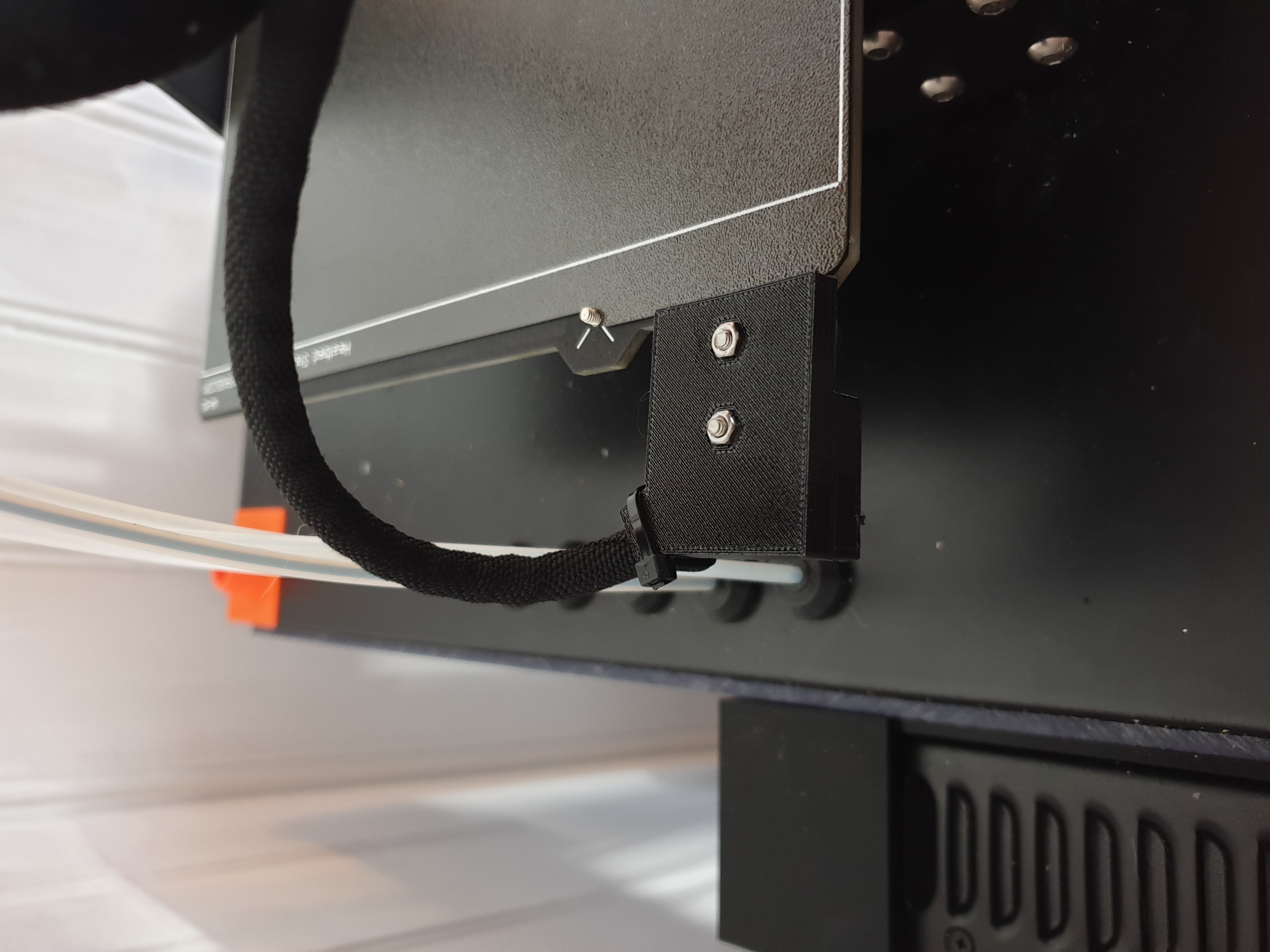 Spacious power cable cover Prusa MK3S LACK Enclosure