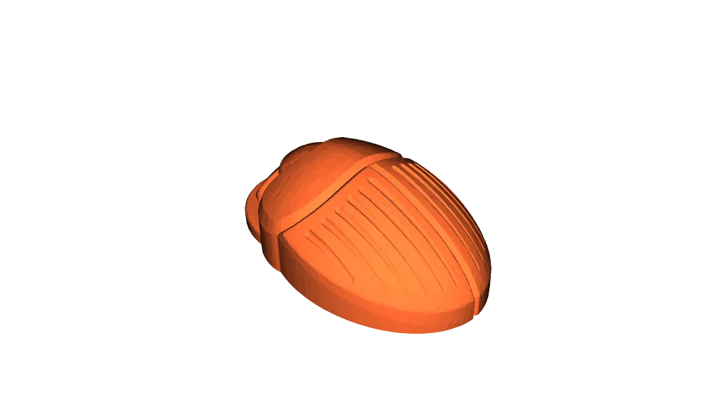 Scarab Necklace by GJW | Download free STL model | Printables.com