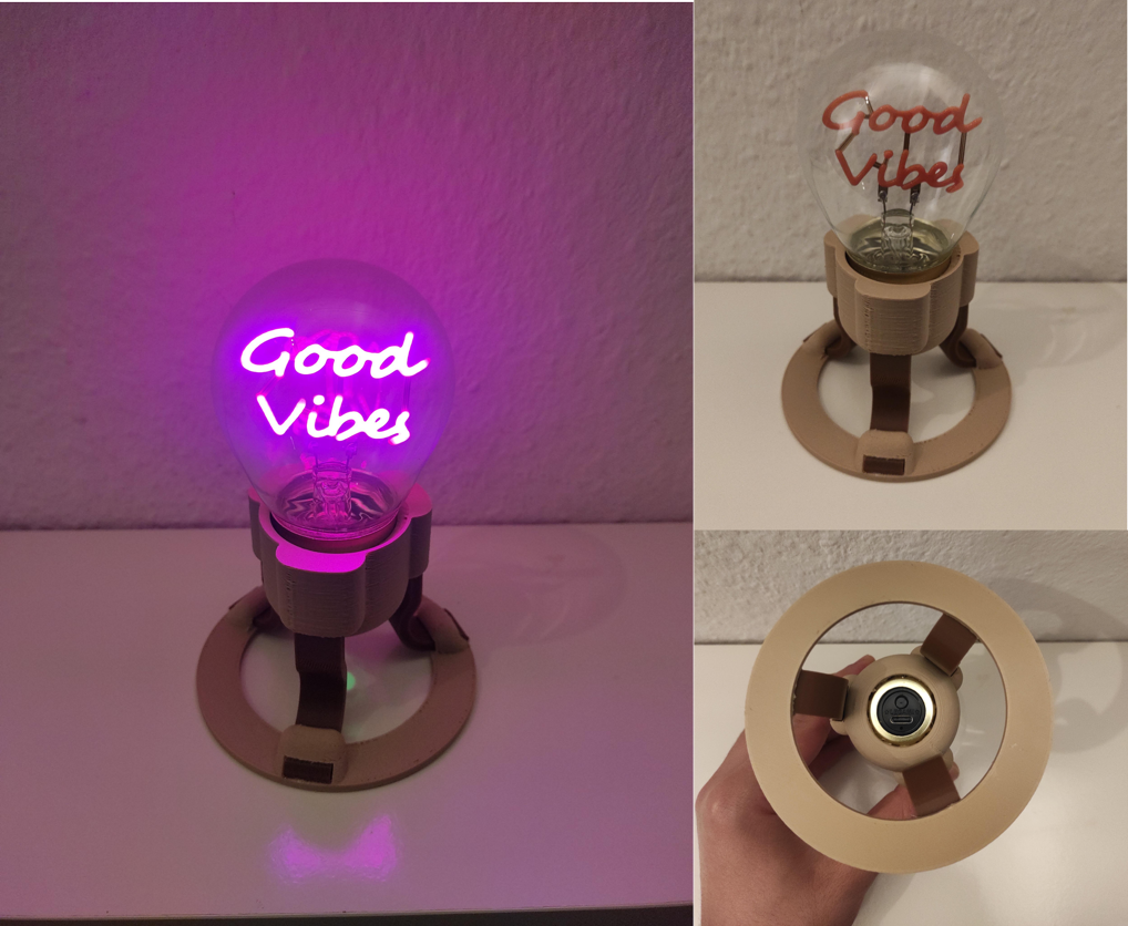 Legami E40 decorative lightbulb stand