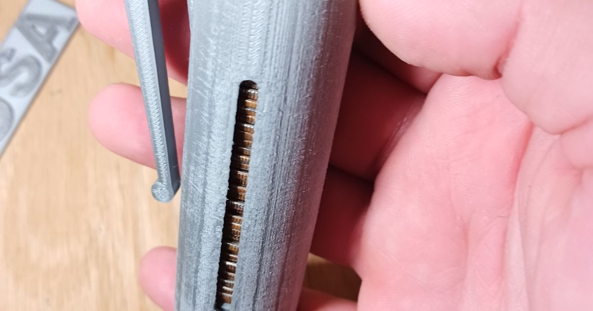 Springloaded Quarter Holder by dalton71611 Download free STL model