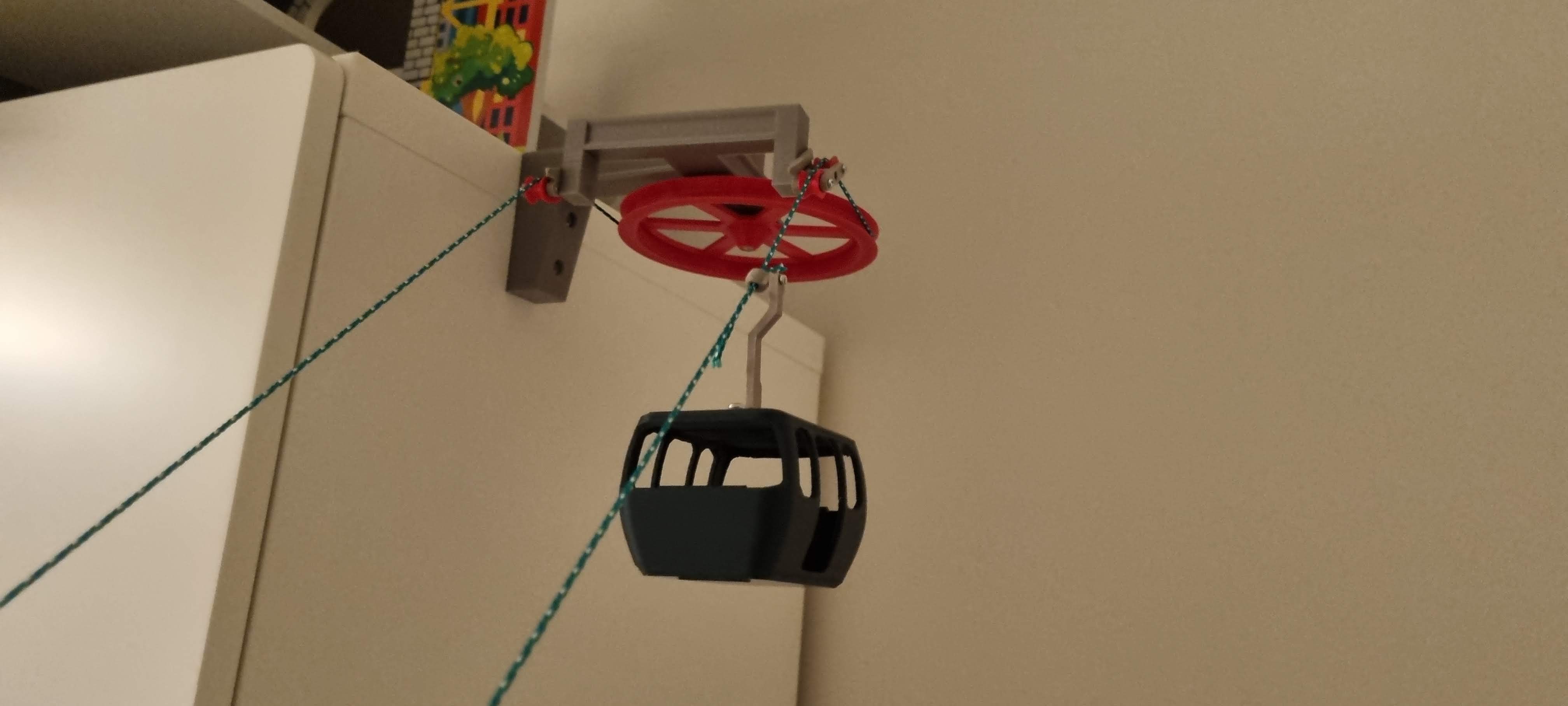 Miniatura 2 do modelo 3D Cable car "Hawks Lane"